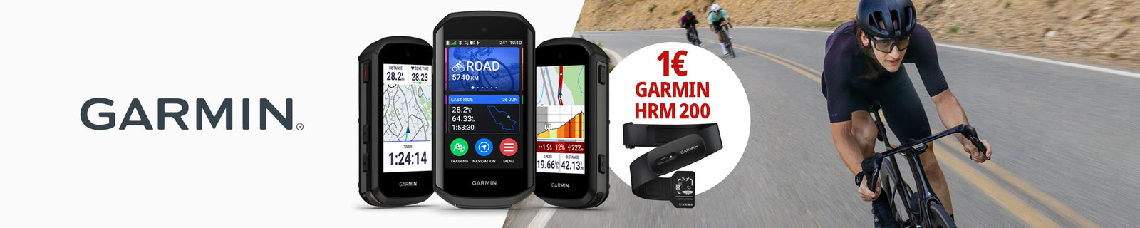GARMIN | Votre ceinture HRM 200 pour 1€ de plus