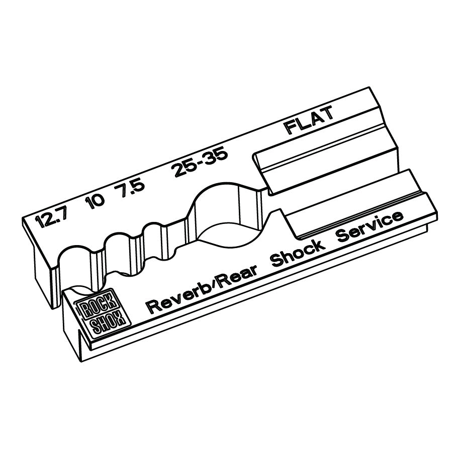 Reparatiebeugel Bankschroefblokken voor ROCKSHOX REVERB Zadelpennen
