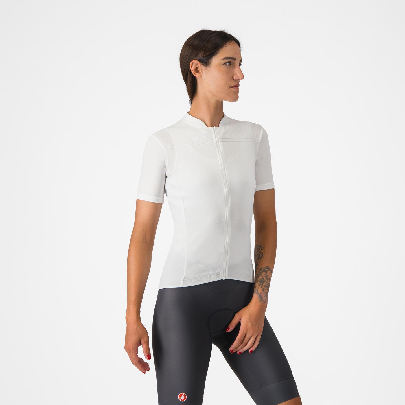 CASTELLI ANIMA 4 Damestrui met korte mouwen Wit