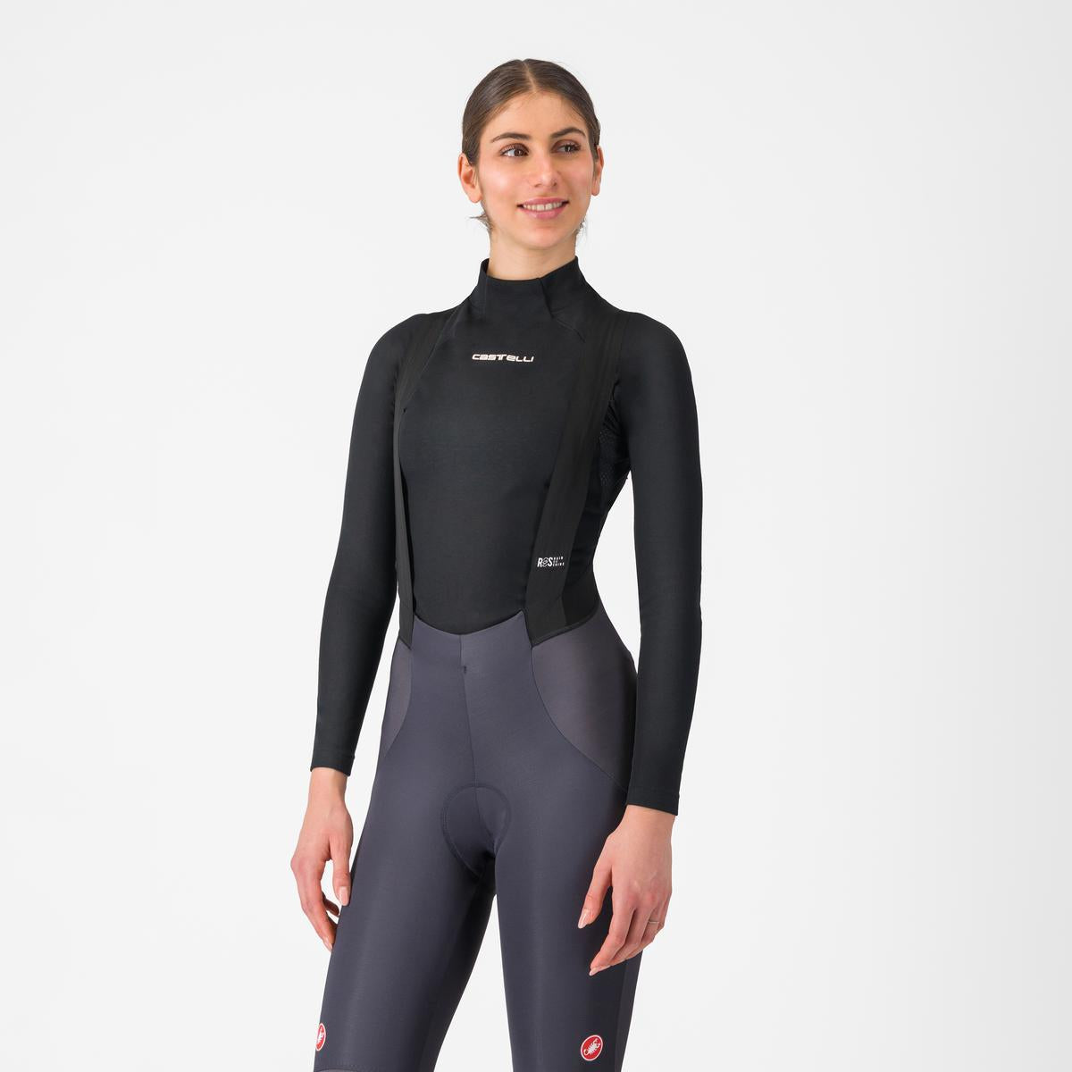CASTELLI FLANDERS 2 Damesondergoed met lange mouwen Zwart