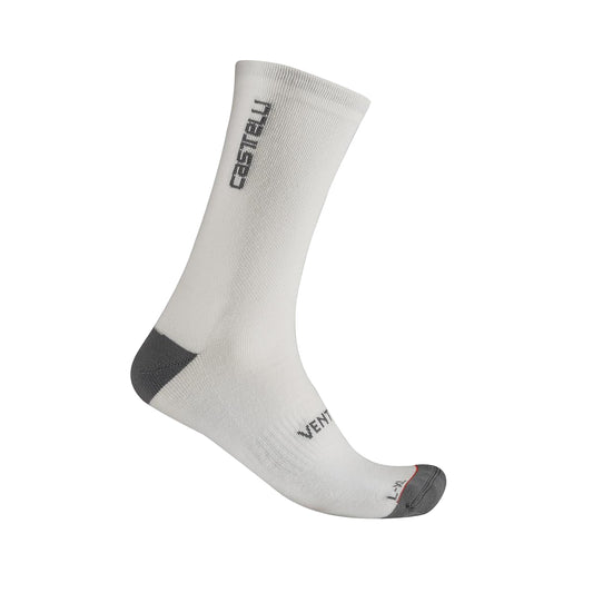 Chaussettes CASTELLI VENTI SOFT MERINO Blanc
