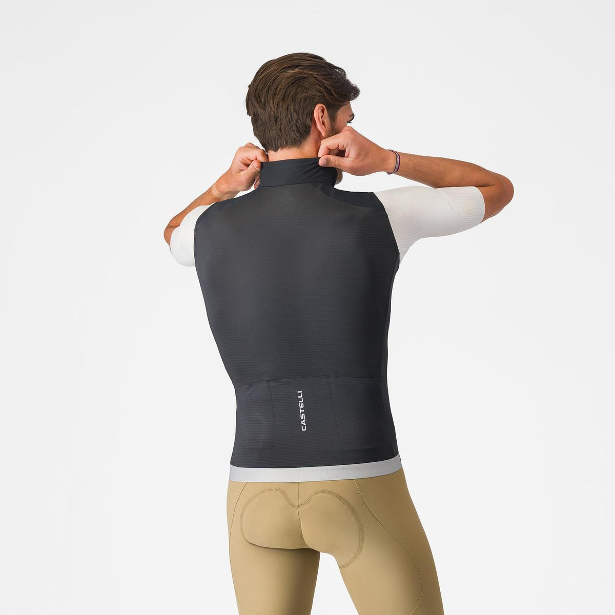 Mouwloos Vest CASTELLI ESPRESSO 2 Zwart
