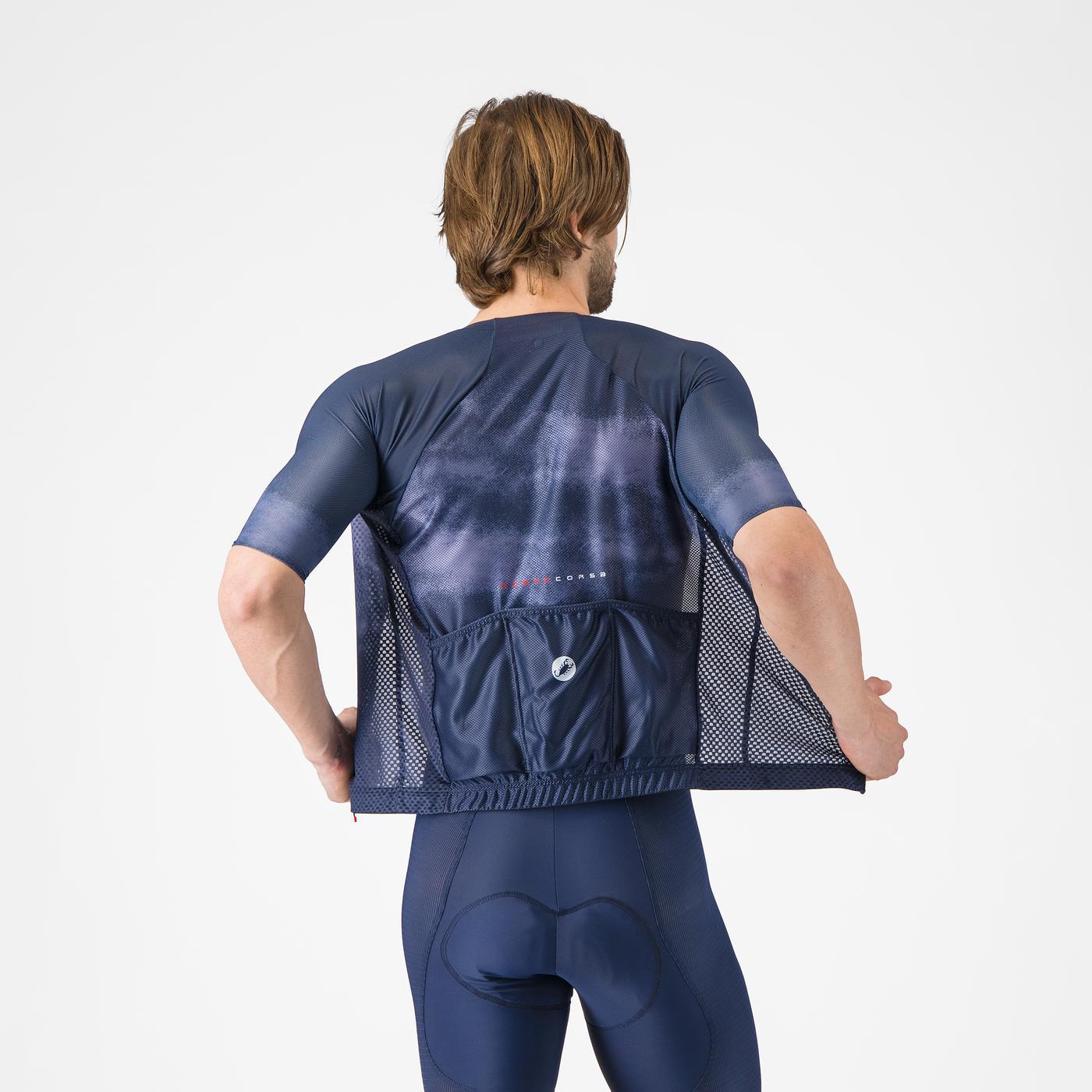 CASTELLI CLIMBER'S A/C Korte Mouw Jersey Blauw 2026