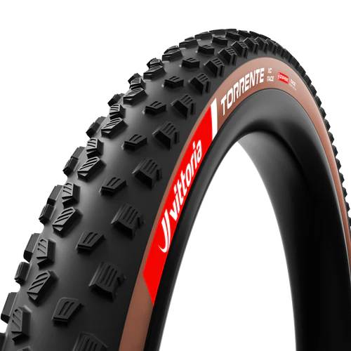 VITTORIA Torrente 29x2.25 XC Race Graphene 2.0 Tubeless Ready Zacht Zwart/Beige band