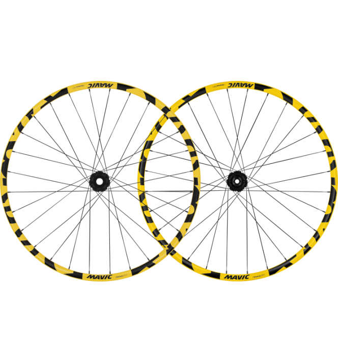 Paar MAVIC DEEMAX DH YLW 29" wielen 20x110mm/12x157mm Boost