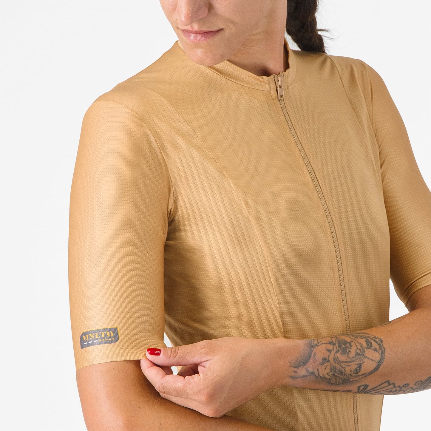 CASTELLI UNLIMITED Damestrui met korte mouwen Bruin