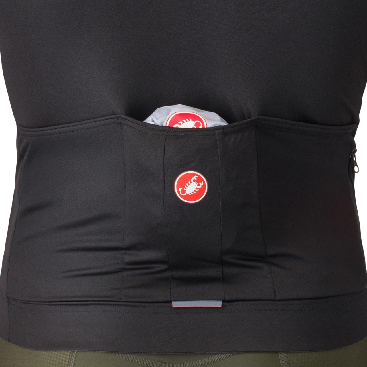 CASTELLI SQUADRA STRETCH Mouwloze Jas Grijs