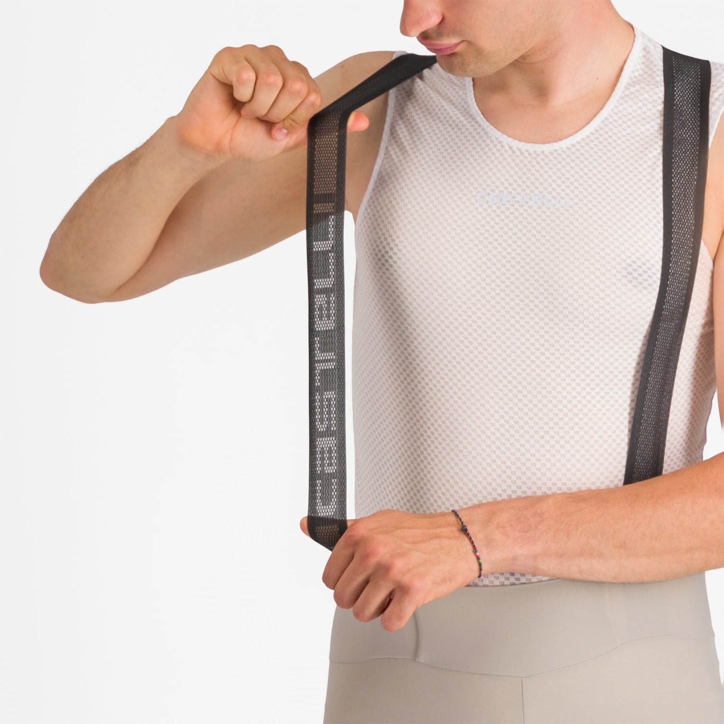 CASTELLI ESPRESSO Slabbetje Beige