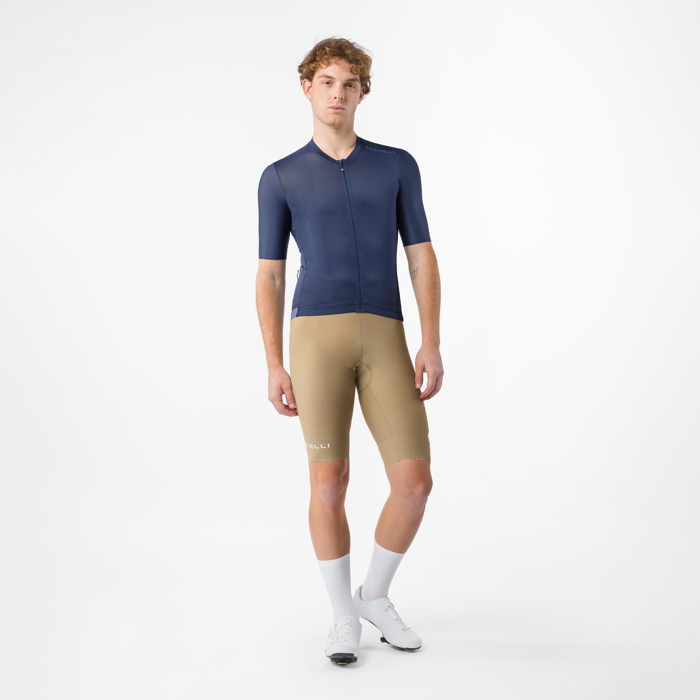 CASTELLI ESPRESSO 2 Korte Mouw Jersey Blauw