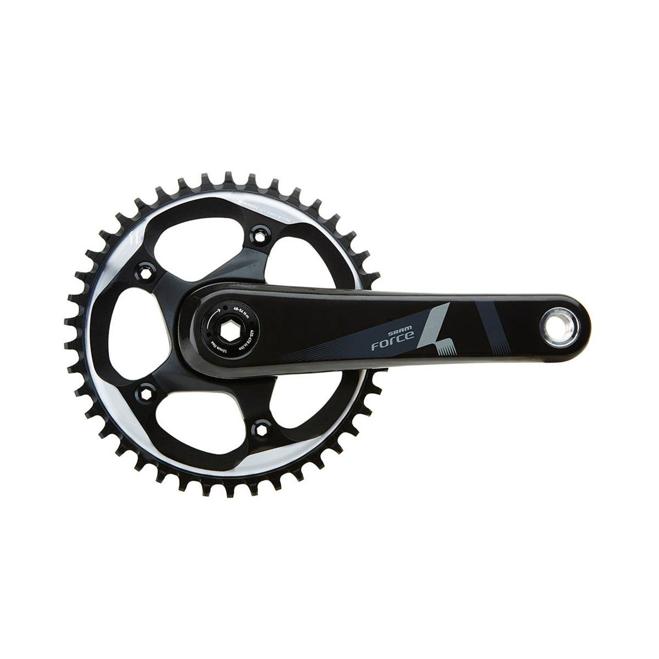 SRAM FORCE 1 GXP 10/11V Mono crankstel