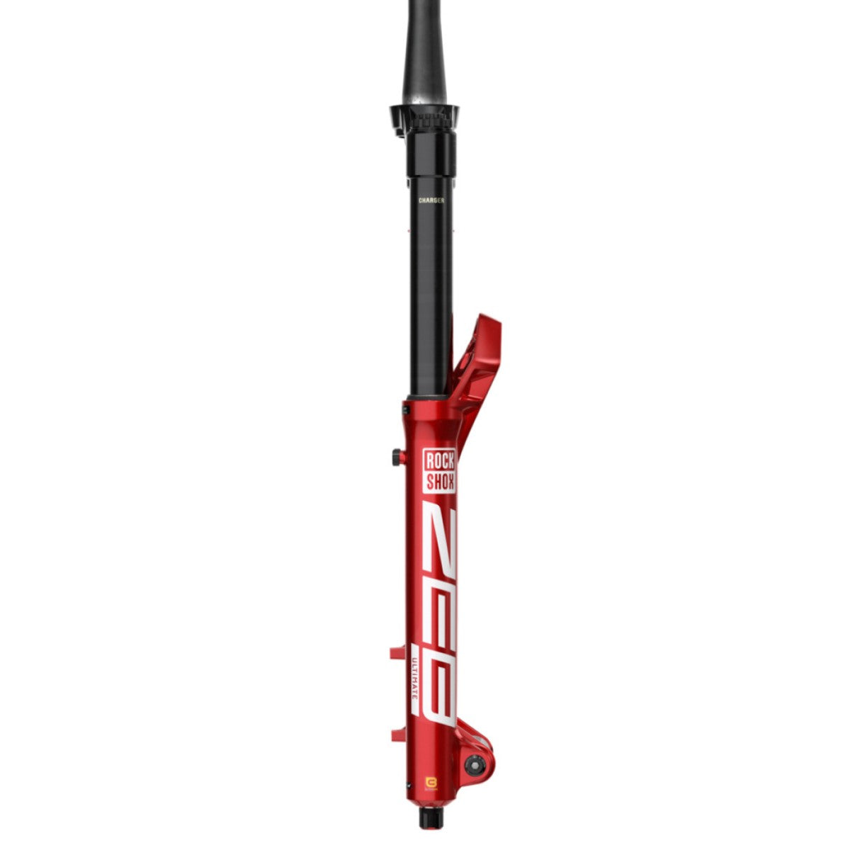 ROCKSHOX ZEB ULTIMATE CHARGER 3.1 RC2 27,5" DEBONAIR+ Tapered Voorvork As 15x110mm Boost Rood Elektrisch