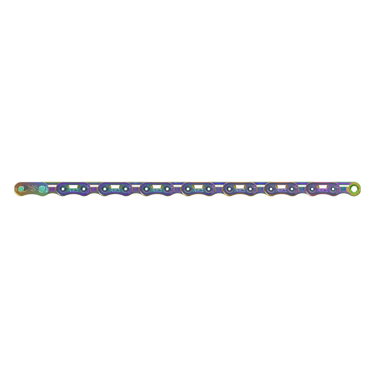 Chaîne 12V/13V SRAM RED AXS E1 Flattop Rainbow