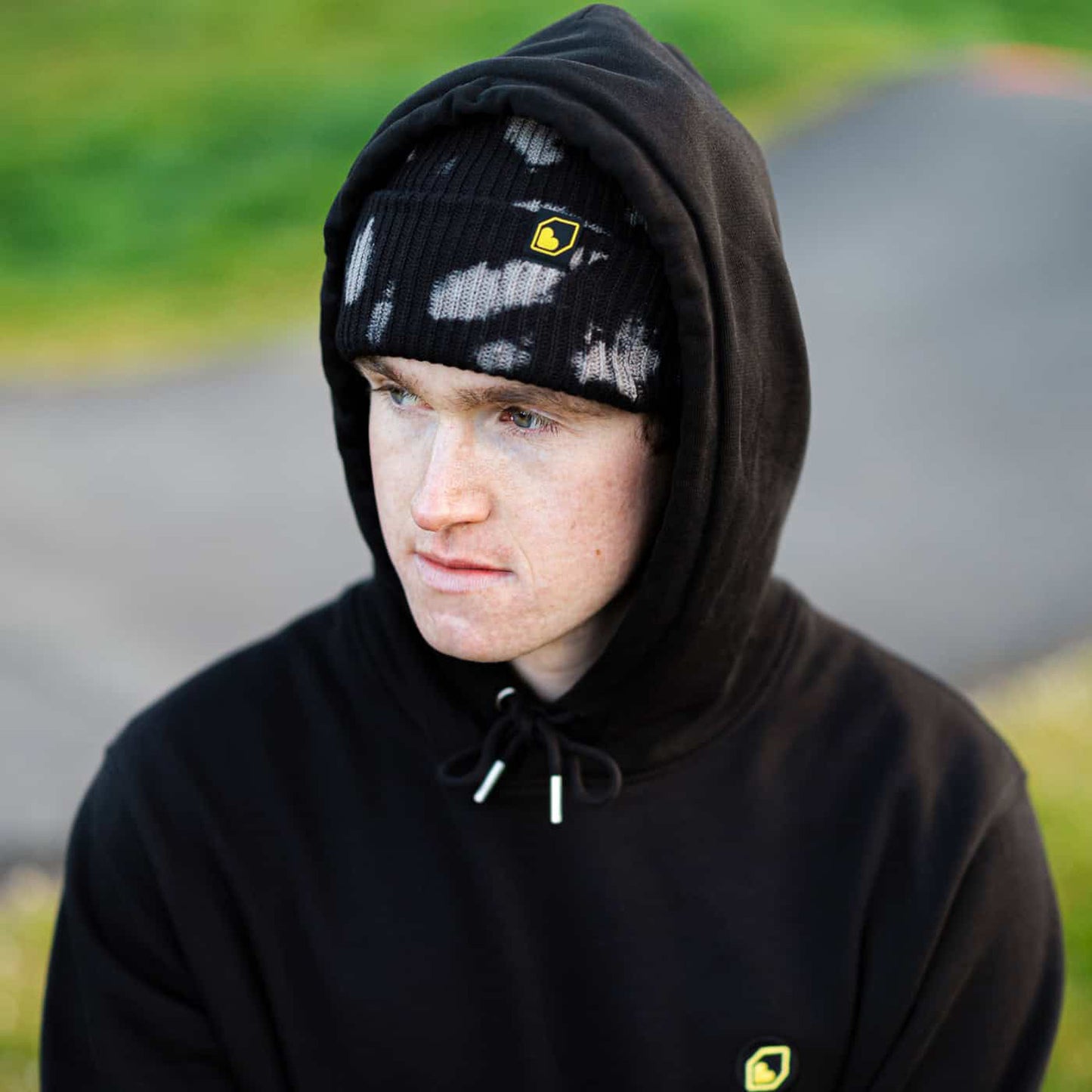 Bonnet BURGTEC MOBSTER Noir/Gris