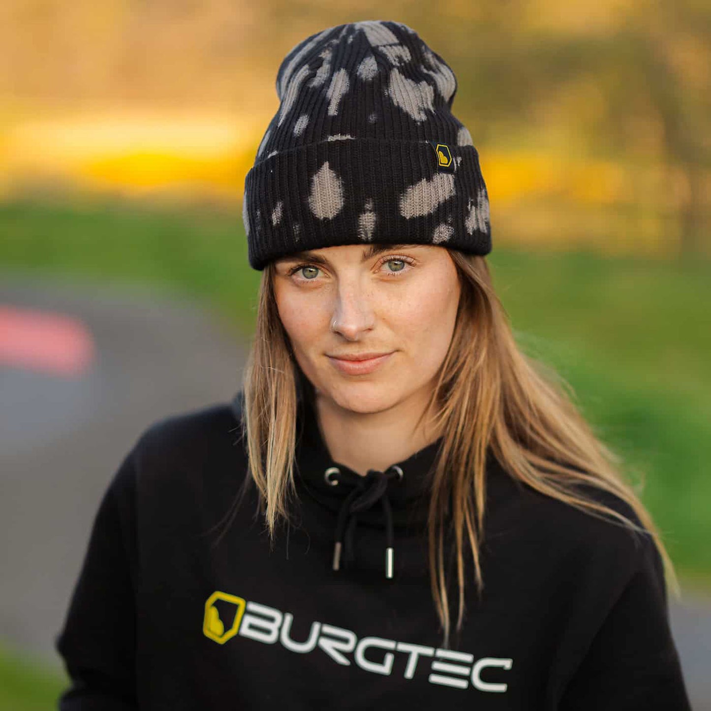 Bonnet BURGTEC MOBSTER Noir/Gris