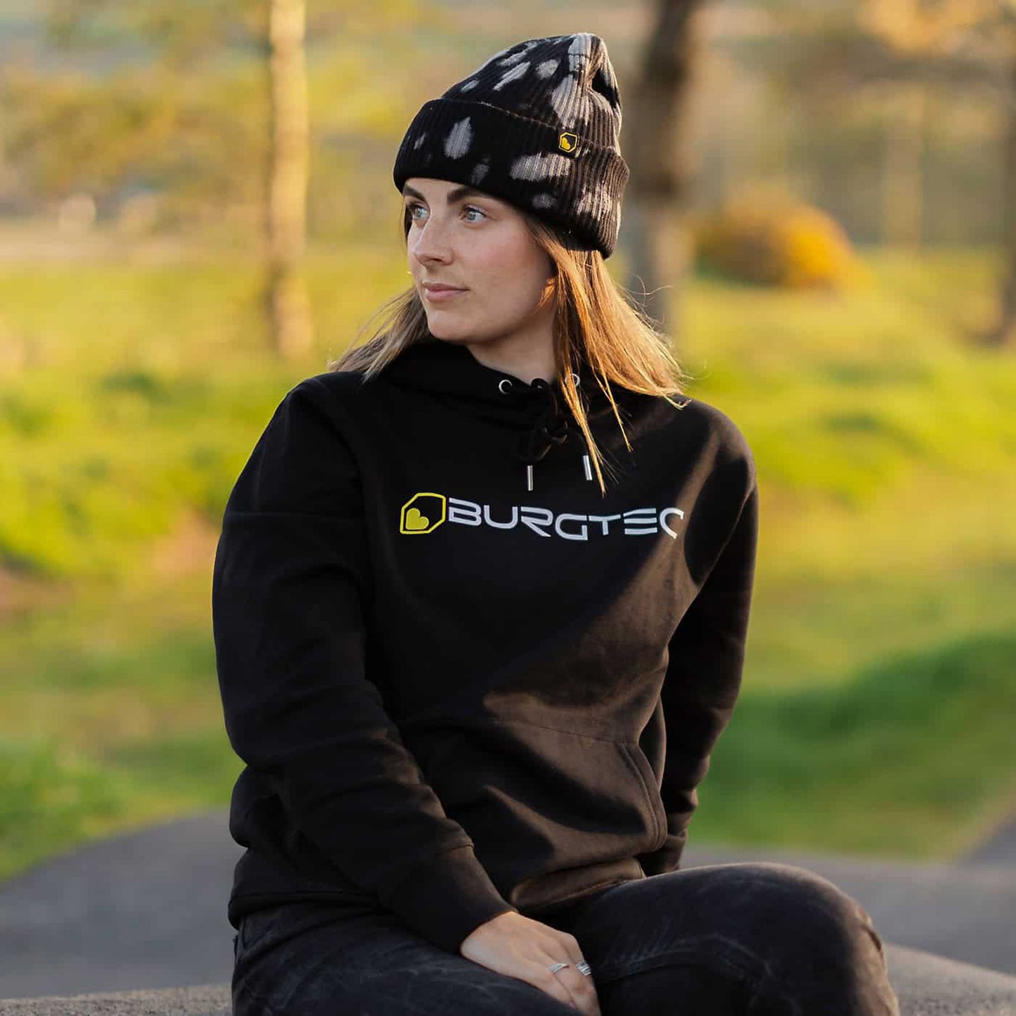 Bonnet BURGTEC MOBSTER Noir/Gris