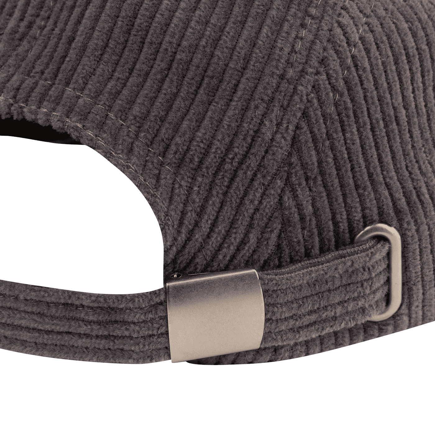 Casquette BURGTEC BANDIT CORDUROY FIVE PANEL Gris