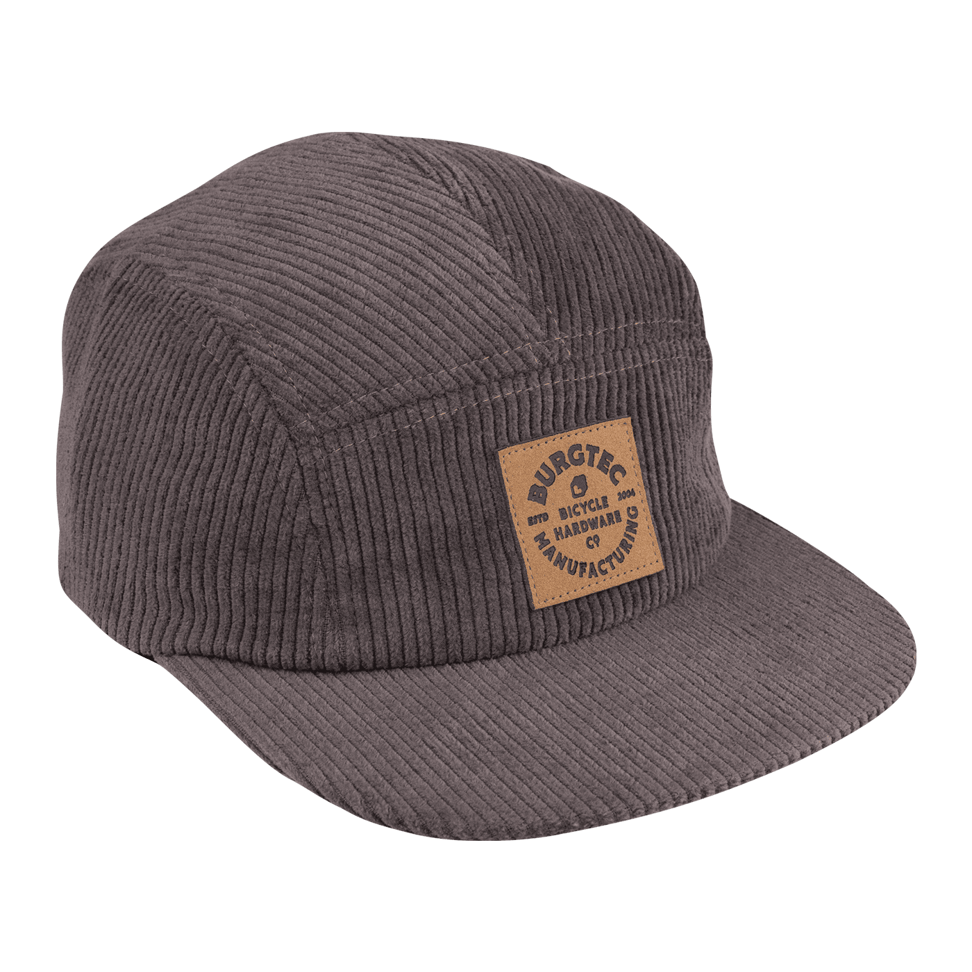 Casquette BURGTEC BANDIT CORDUROY FIVE PANEL Gris