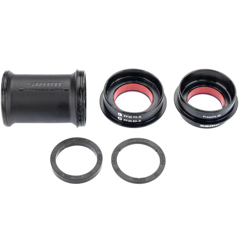 Boîtier de Pédalier SRAM DUB PressFit 30 Road WIDE 68/73mm Céramique