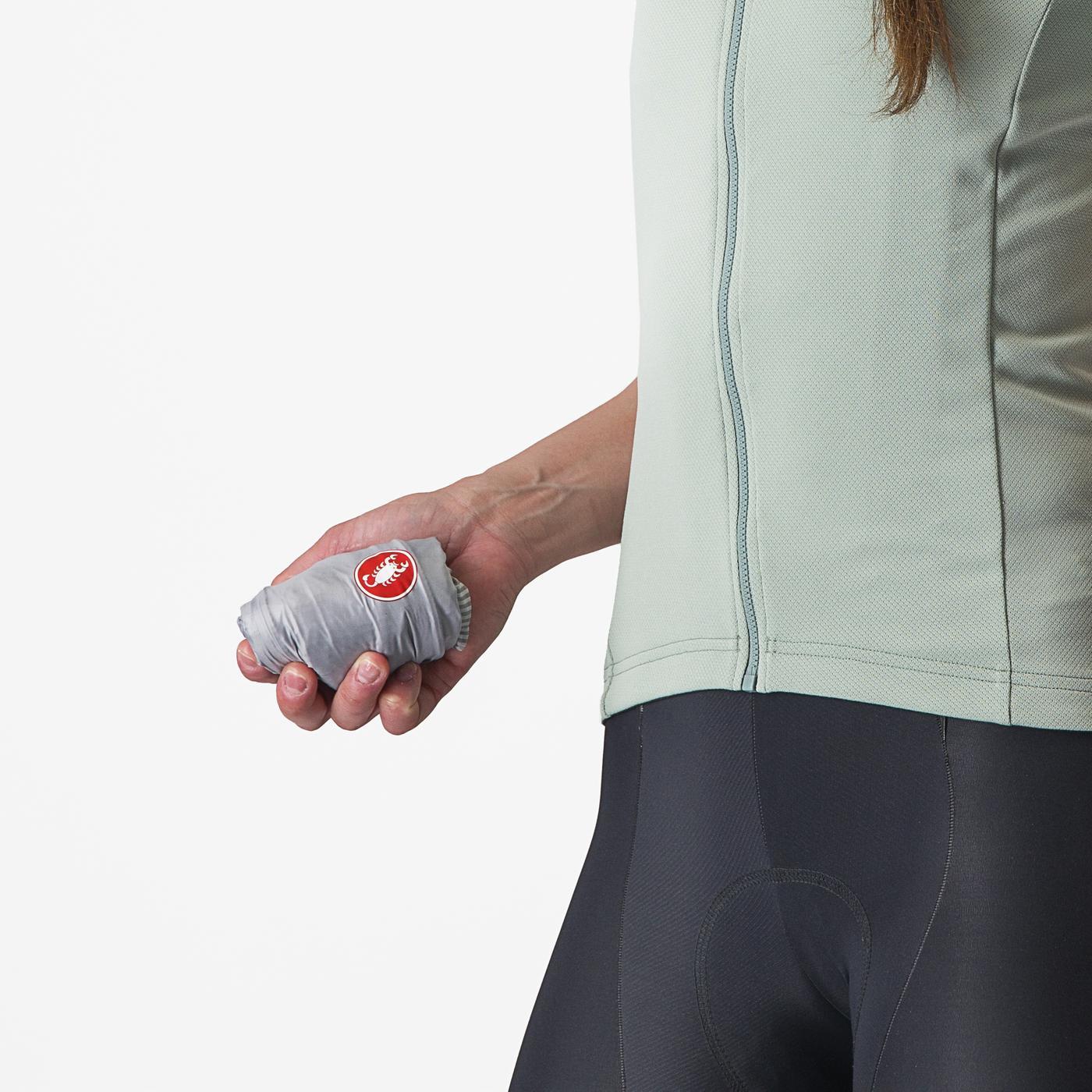 CASTELLI ARIA Grijs Mouwloos Jasje voor dames
