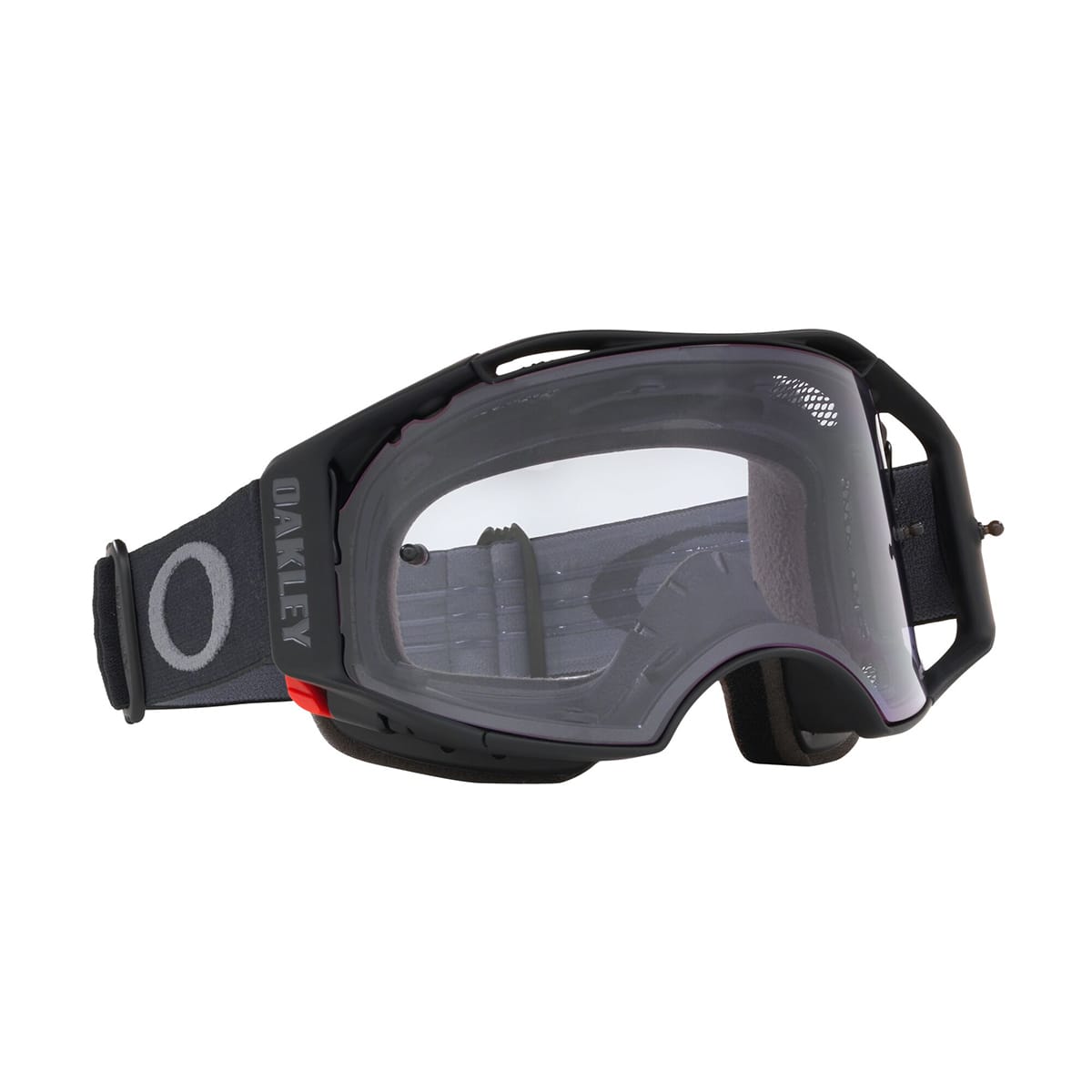 OAKLEY Airbrake MTB Zwart Gunmetal Prizm Mx Low Light Goggle OO7107-02