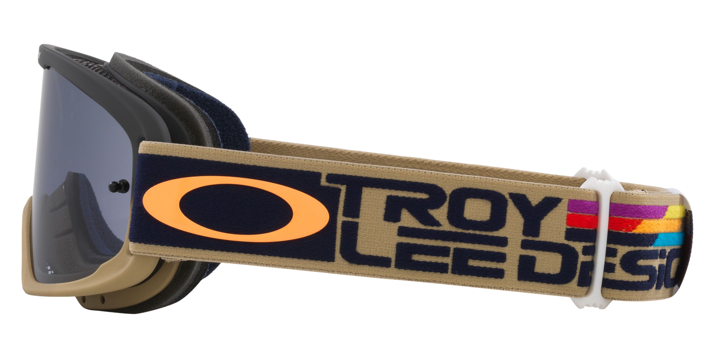 Masque OAKLEY O Frame Pro 2.0 MTB TROY LEE DESIGNS FUTURO Écran Light Grey - OO7117-2500