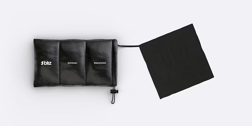 Lunettes BLIZ FUSION SMALL Pastel Bleu Matt Écran Bleu glacier fumé