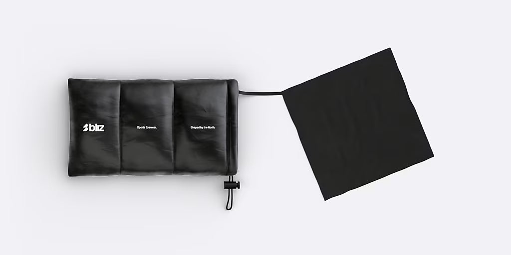 Lunettes BLIZ P001 Noir Matt Écran Bleu Irdium