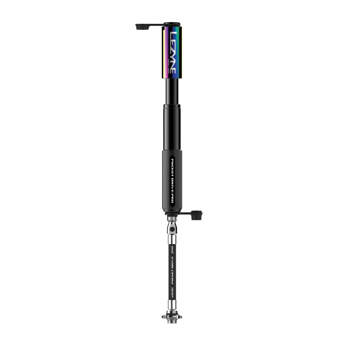 Pompe à Main LEZYNE MINI POCKET DRIVE PRO Noir Métal