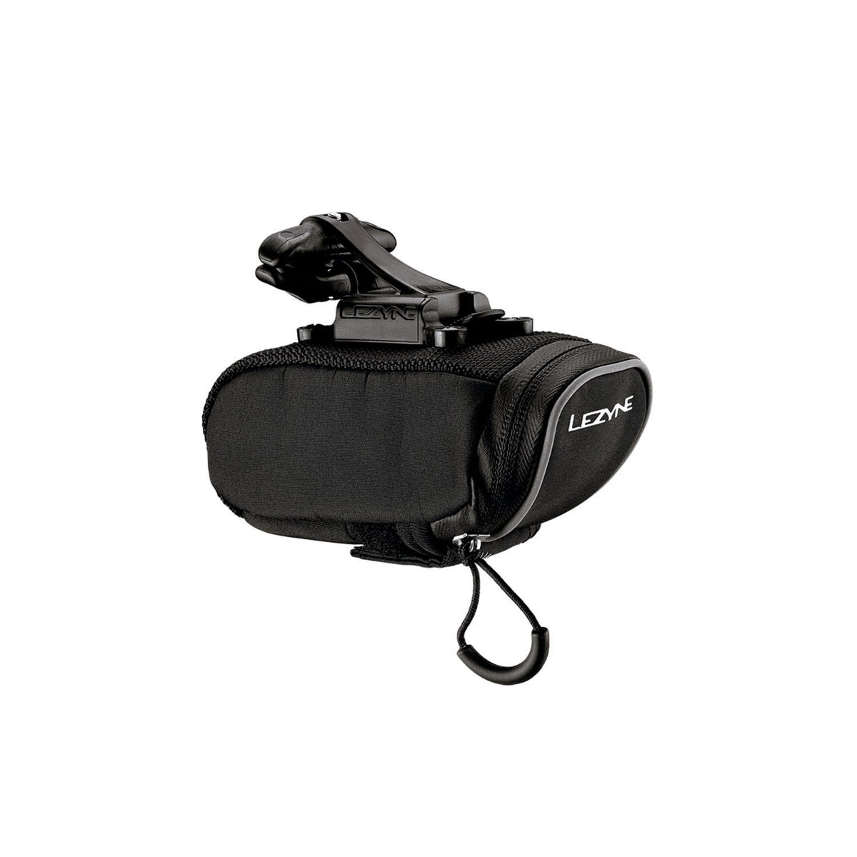 LEZYNE Micro Caddy zadeltas zwart met QR-systeem