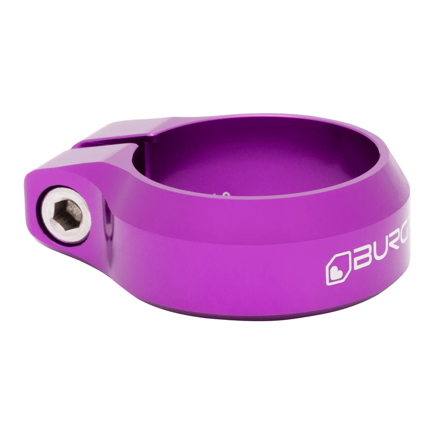 BURGTEC Zadelklem Violet