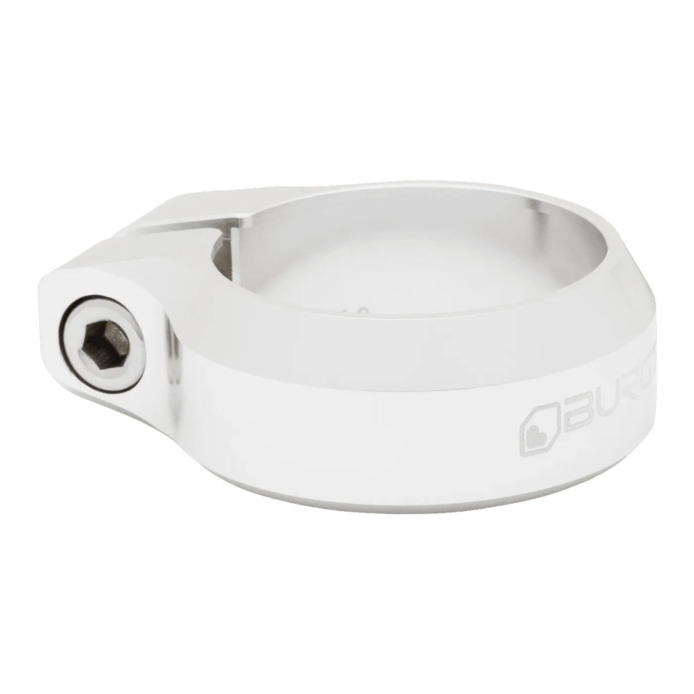 BURGTEC Zadelhalsband Zilver