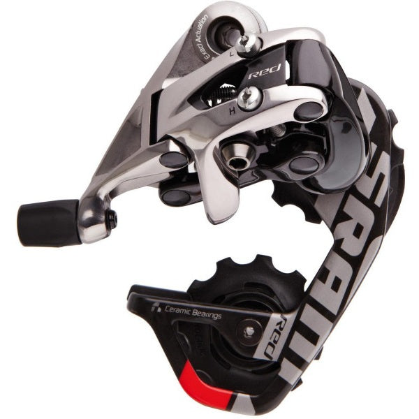 SRAM RED Aero Glide 10-speed achterderailleur met korte kooi