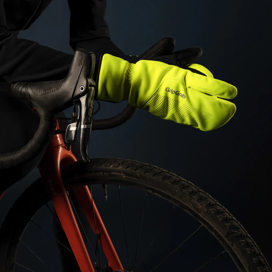 GRIPGRAB DEEP WINTER LOBSTER Handschoenen Geel