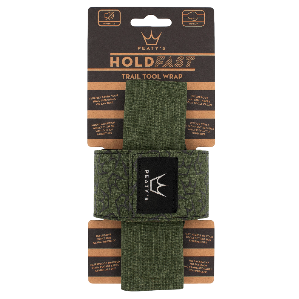 PEATY'S HOLDFAST Trail gereedschapstasje groen