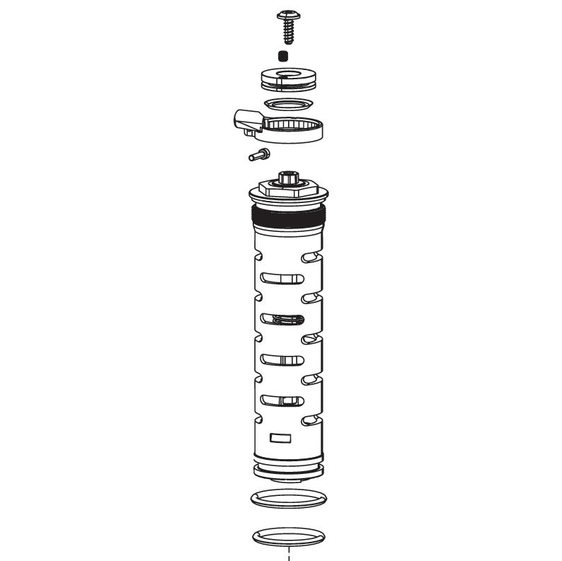 Cartouche de Compression ROCKSHOX Remote 17mm MOCO RLR 180mm (POPLOC/PUSHLOC) #11.4015.415.070