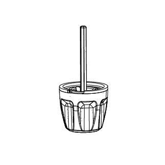 Afstelknop voor ROCKSHOX DOMAIN B (2022+) Vorken #11.4018.082.031