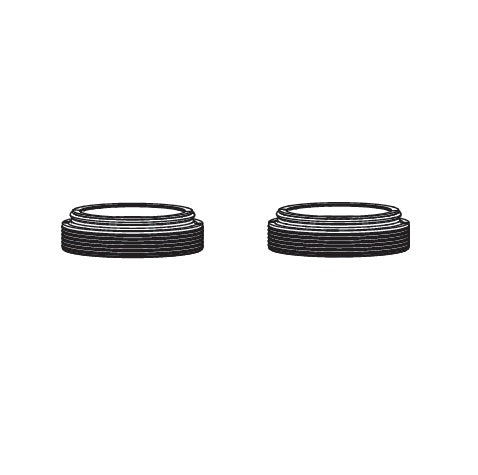Kit Joints Externes ROCKSHOX 32mm Non Épaulés (x20) pour Fourche SID/BLUTO Noir #11.4018.028.010