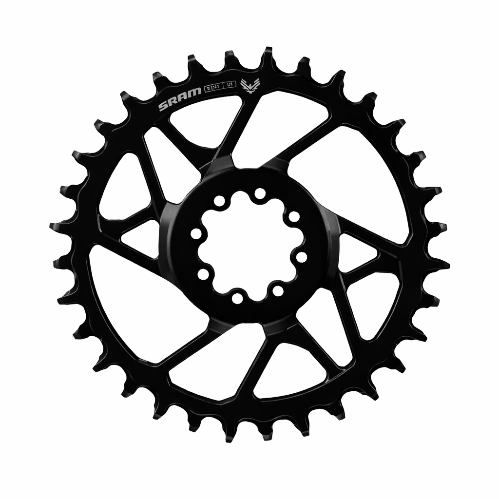 SRAM S1000 T-TYPE EAGLE BOOST 12V Aluminium Direct Mount Offset 3mm Zwart Mono kettingblad