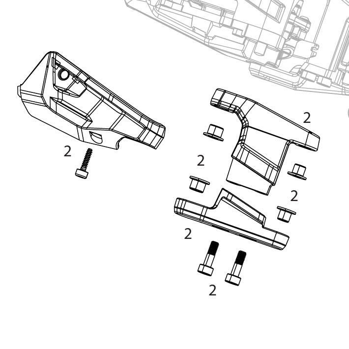 SRAM XX DH T-TYPE EAGLE AXS Derailleurbeschermingsset