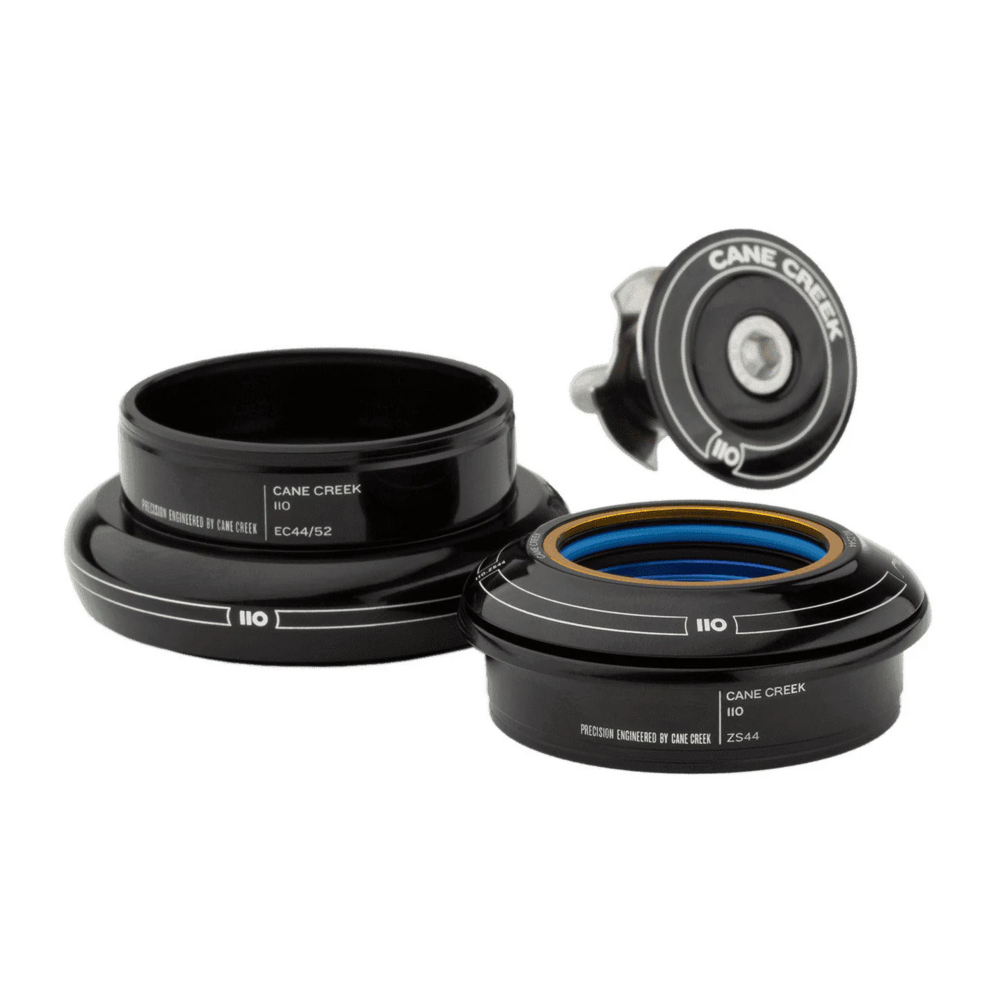 Jeu de Direction Semi-Intégré/Externe CANE CREEK 110 1"1/8 ZS44/EC44 Coupelle Basse