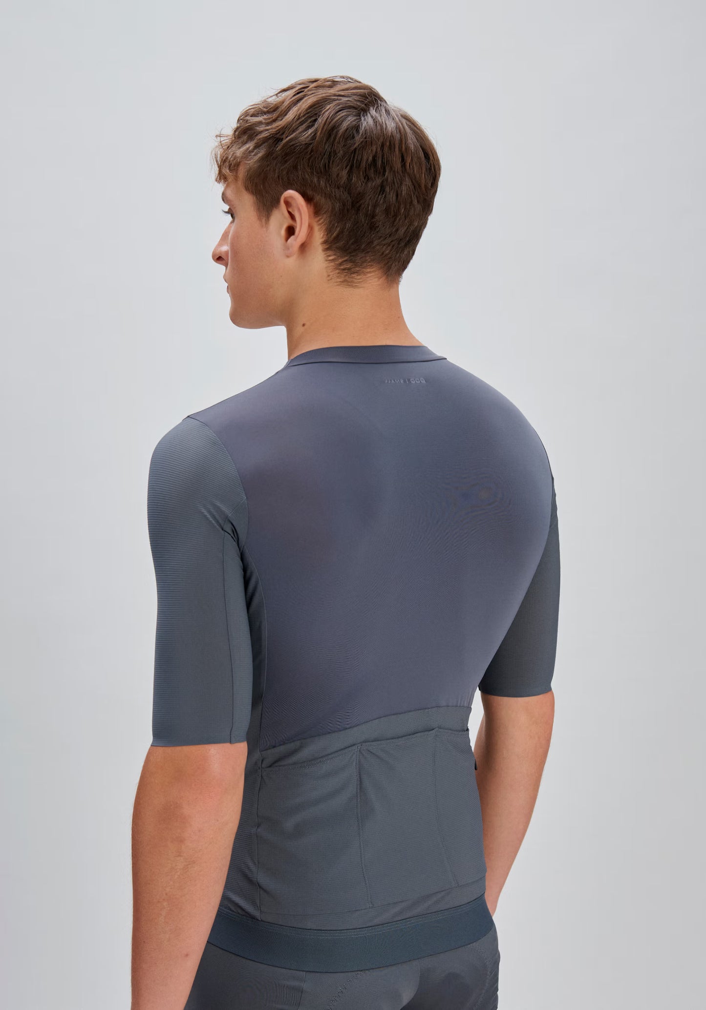 Maillot POC RACEDAY Manches Courtes Gris