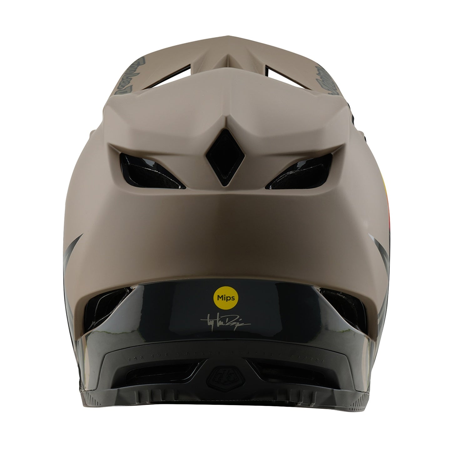 Casque VTT TROY LEE DESIGNS D4 COMPOSITE MIPS Marron
