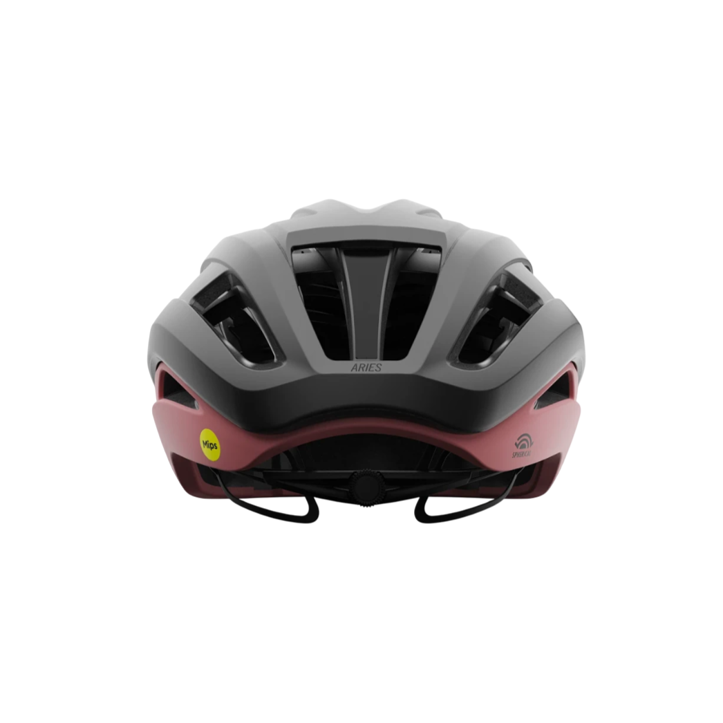 GRIO ARIES SPHERICAL Road Helm Grijs/Roe