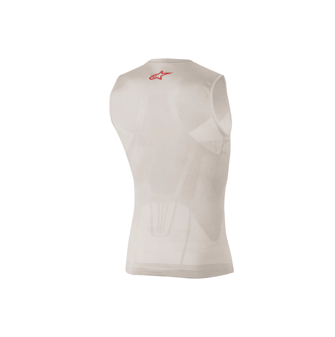 Sous-Vêtement ALPINESTARS TECH TANK SUMMER Sans Manches Gris/Rouge