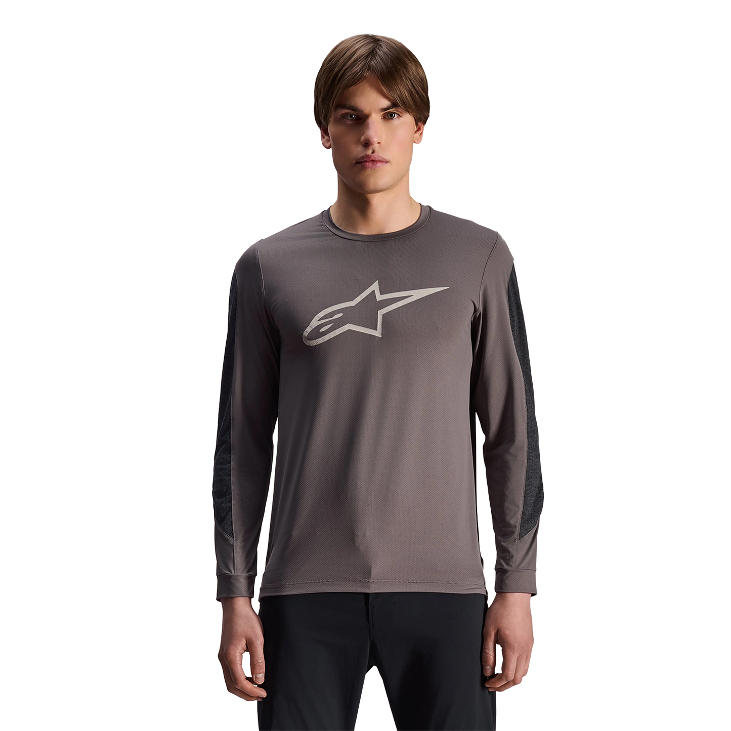 ALPINESTARS A-DURA INSET ASTAR Lange Mouw Jersey Grijs