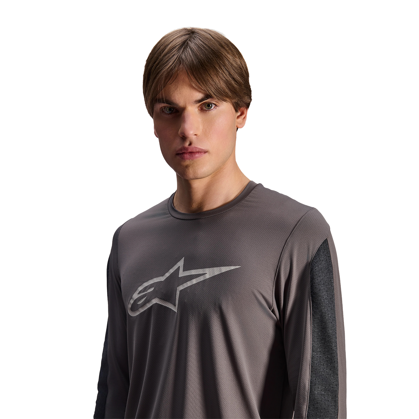 ALPINESTARS A-DURA INSET ASTAR Lange Mouw Jersey Grijs