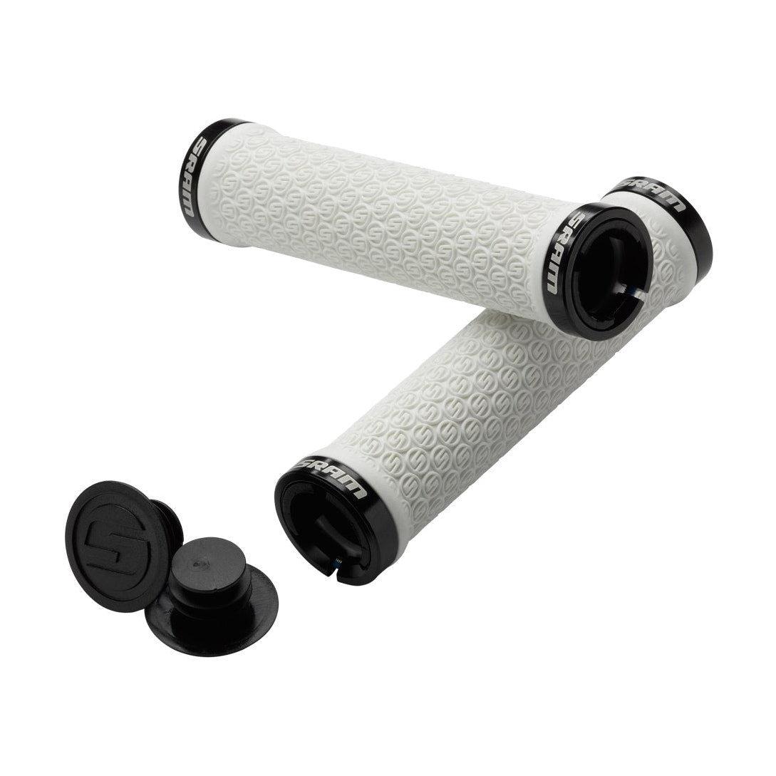 Grips SRAM Lock-On 130mm Blanc