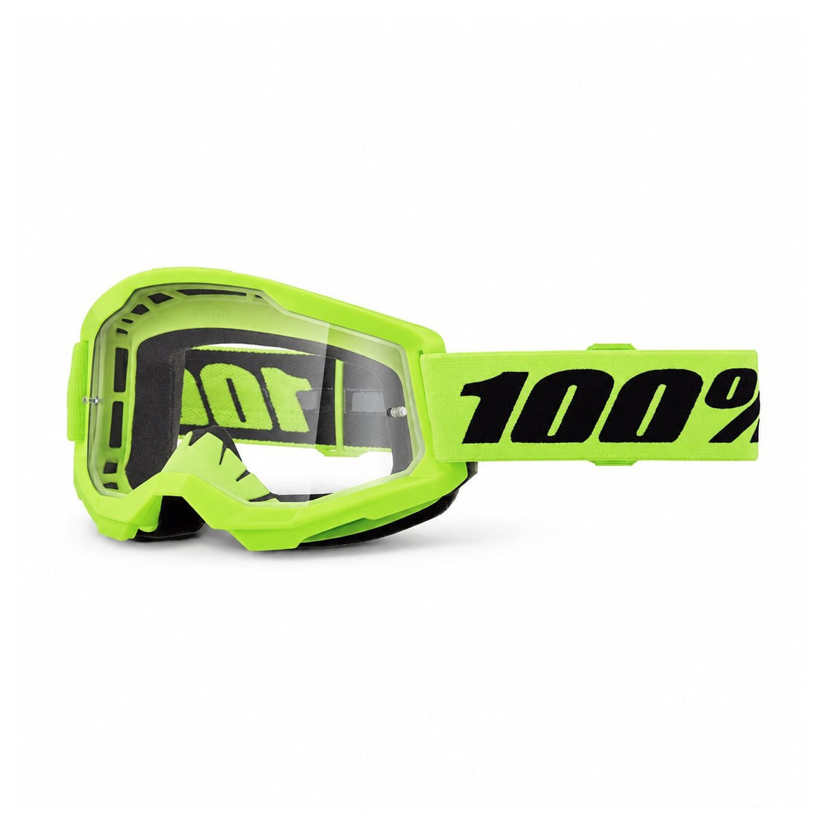 Masque 100% STRATA 2 Jaune Écran Clair