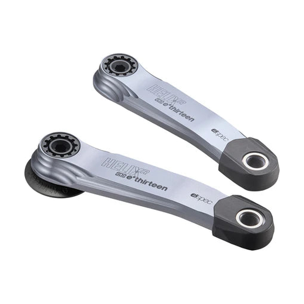 Crankarmen VAE E.THIRTEEN E-SPEC HELIX RACE ALLOY voor motor SRAM DUB Zilver