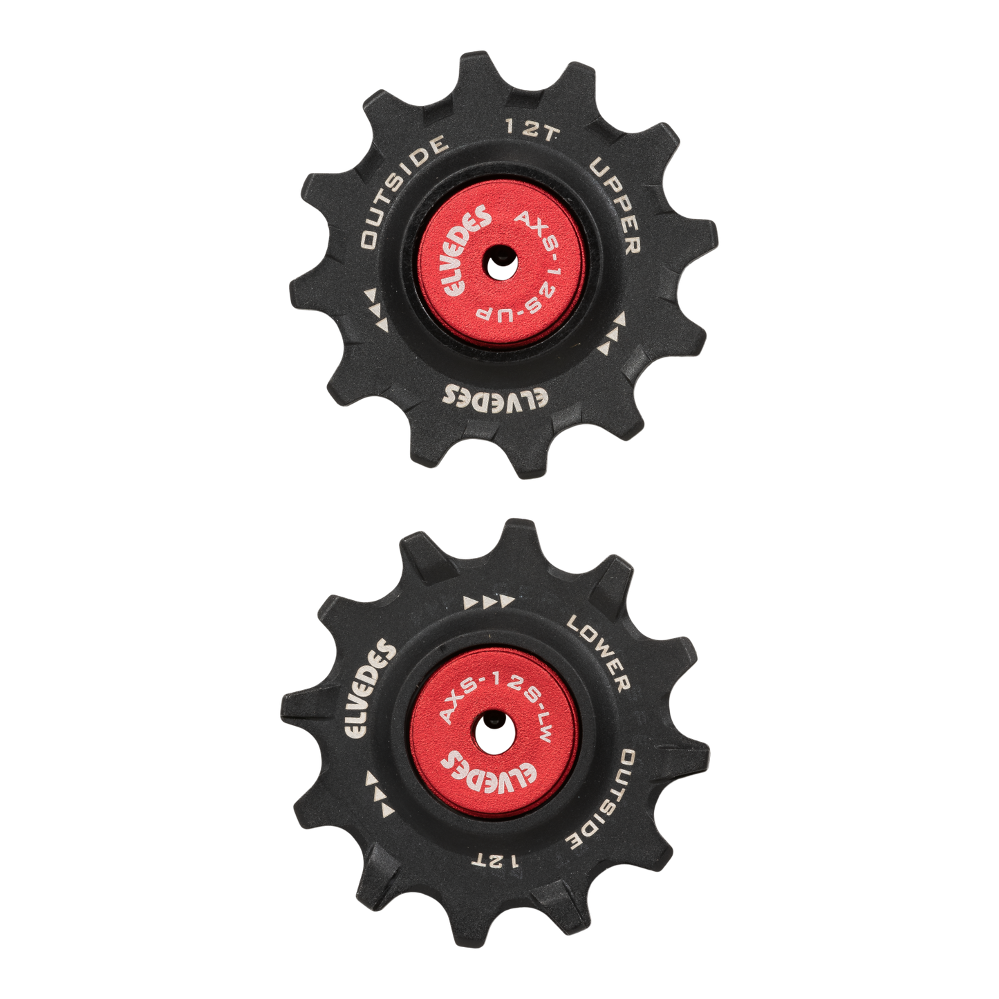 ELVEDES SRAM AXS XX1 2x12 Ceramisch Hybride Derailleur Tandwielen